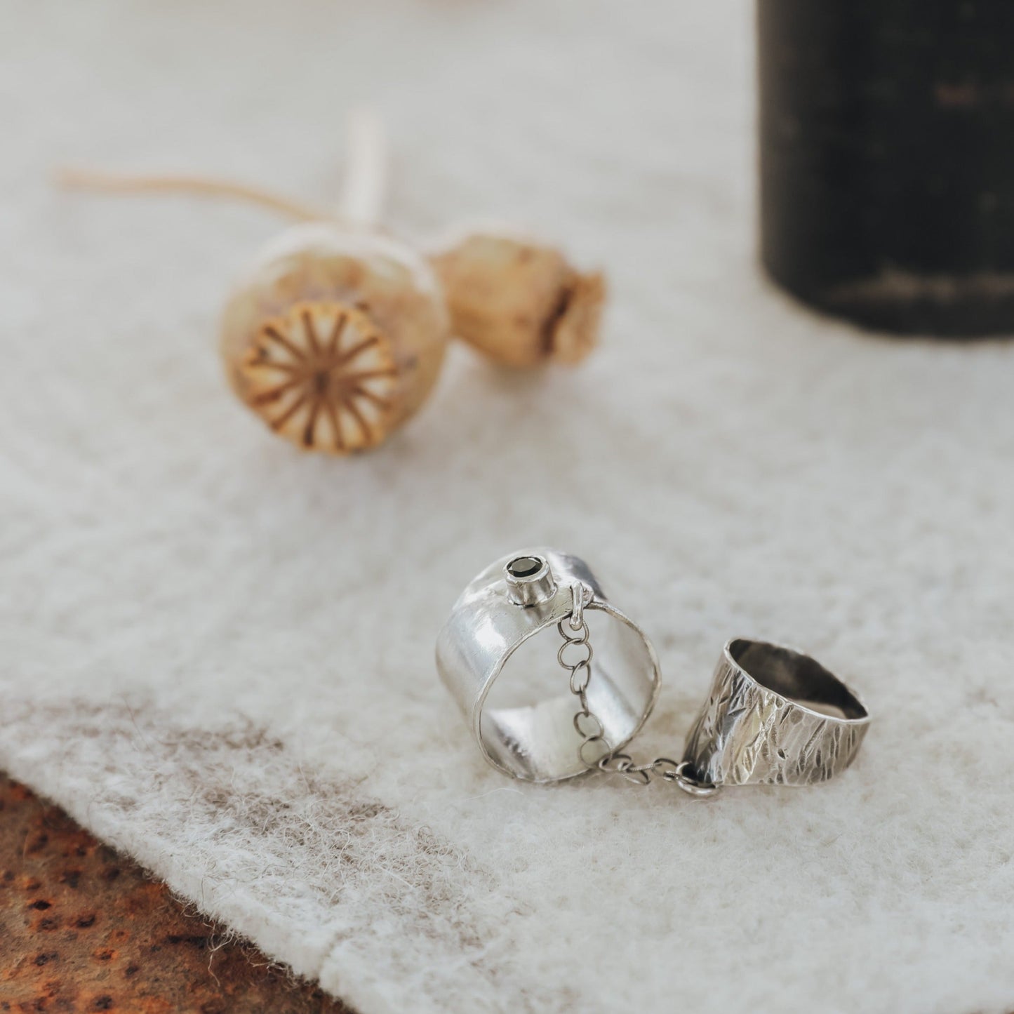 Diopside Ring