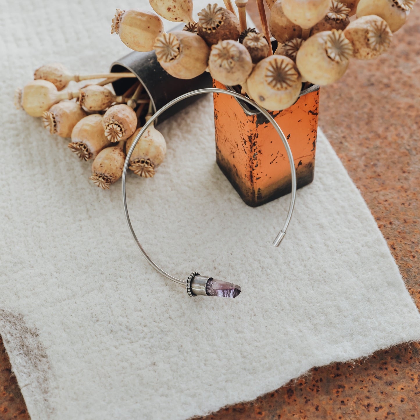 Amethyst Choker