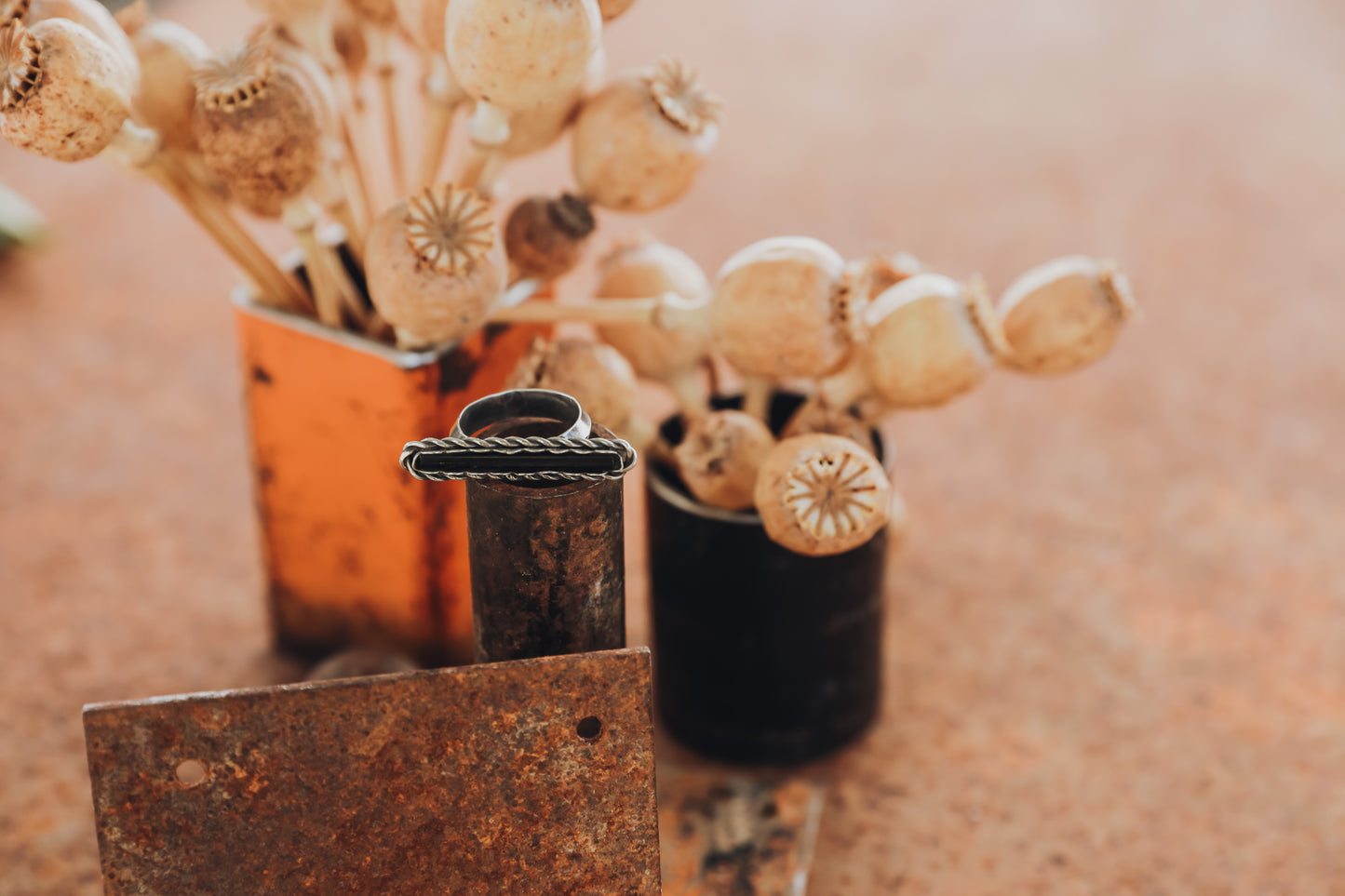 Black Tourmaline Ring