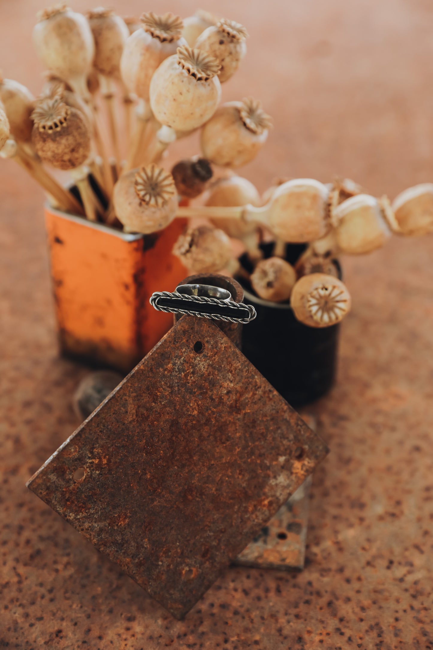 Black Tourmaline Ring