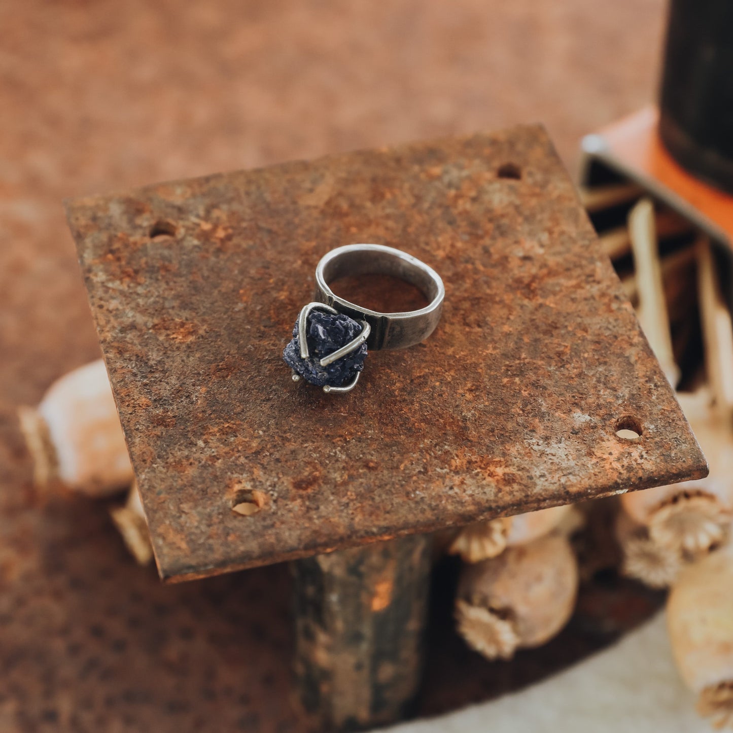Azurite Ring