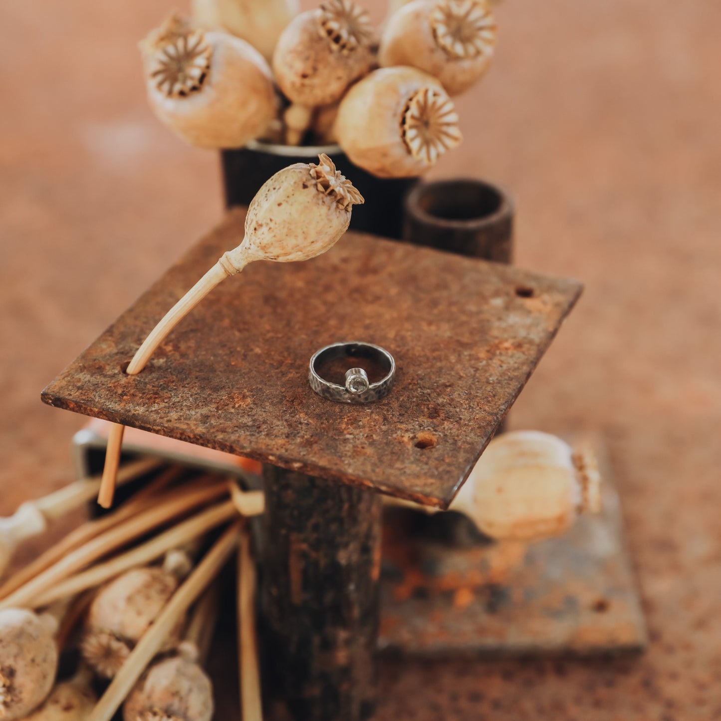 Tiny Topaz Ring