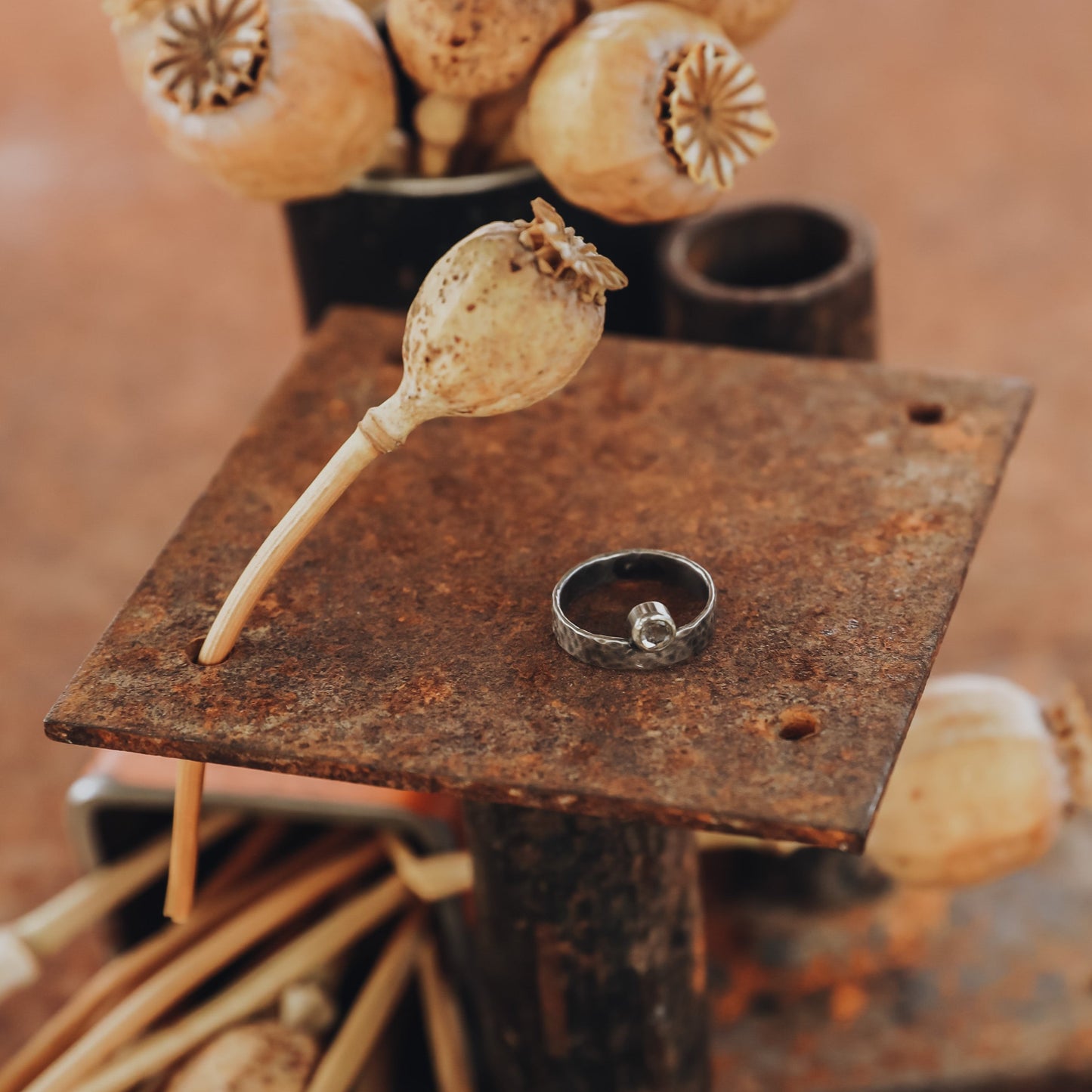 Tiny Topaz Ring