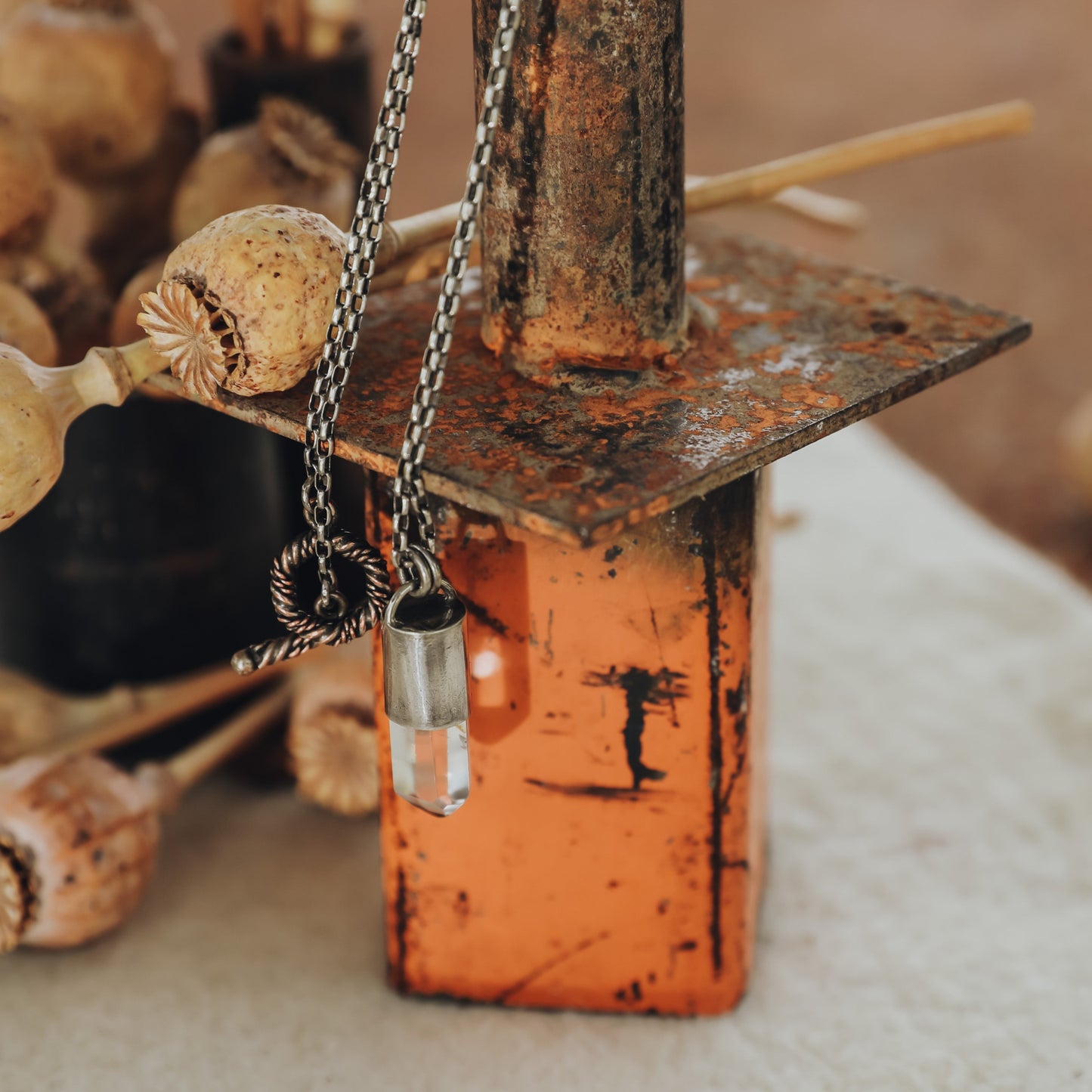 Phantom Quartz Necklace