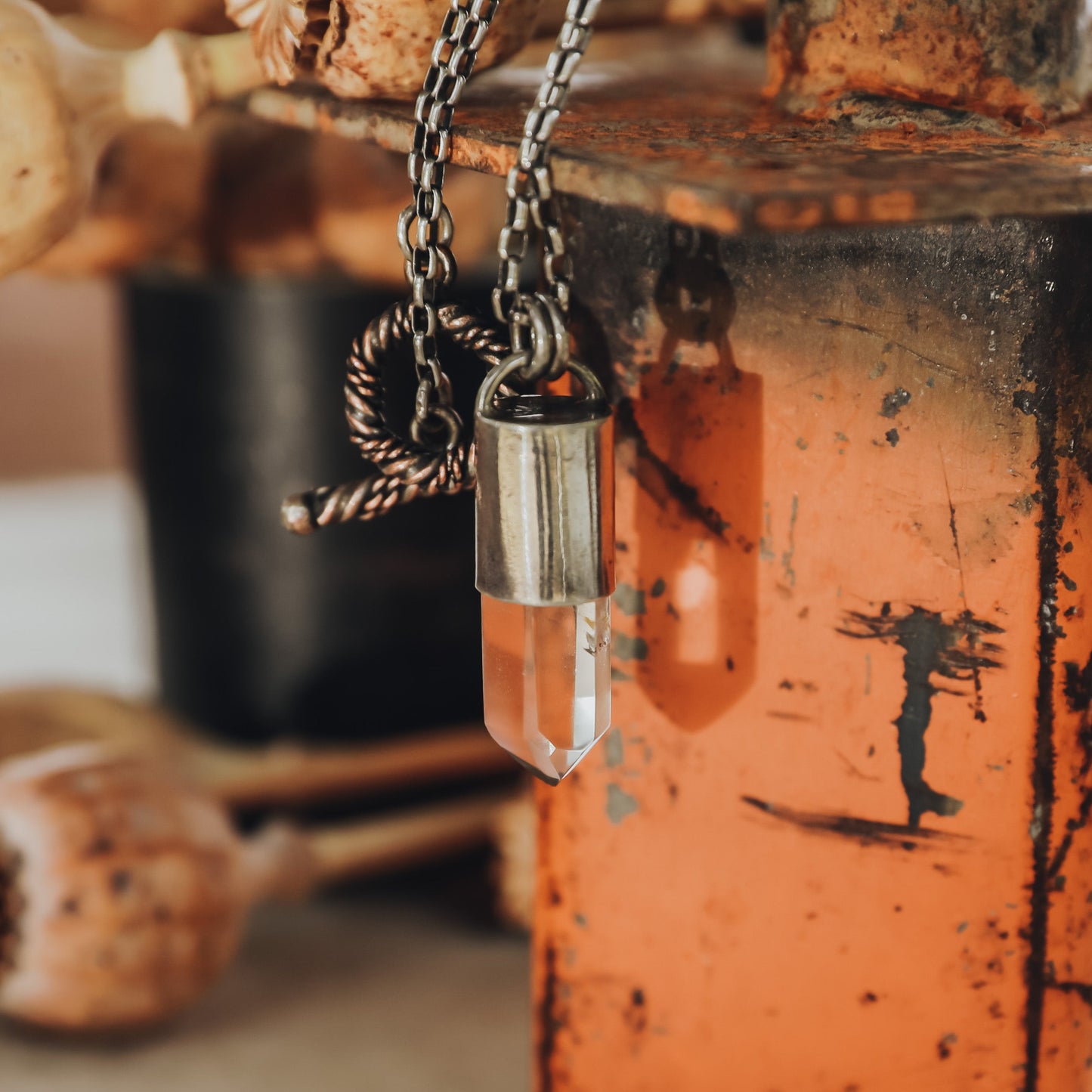 Phantom Quartz Necklace