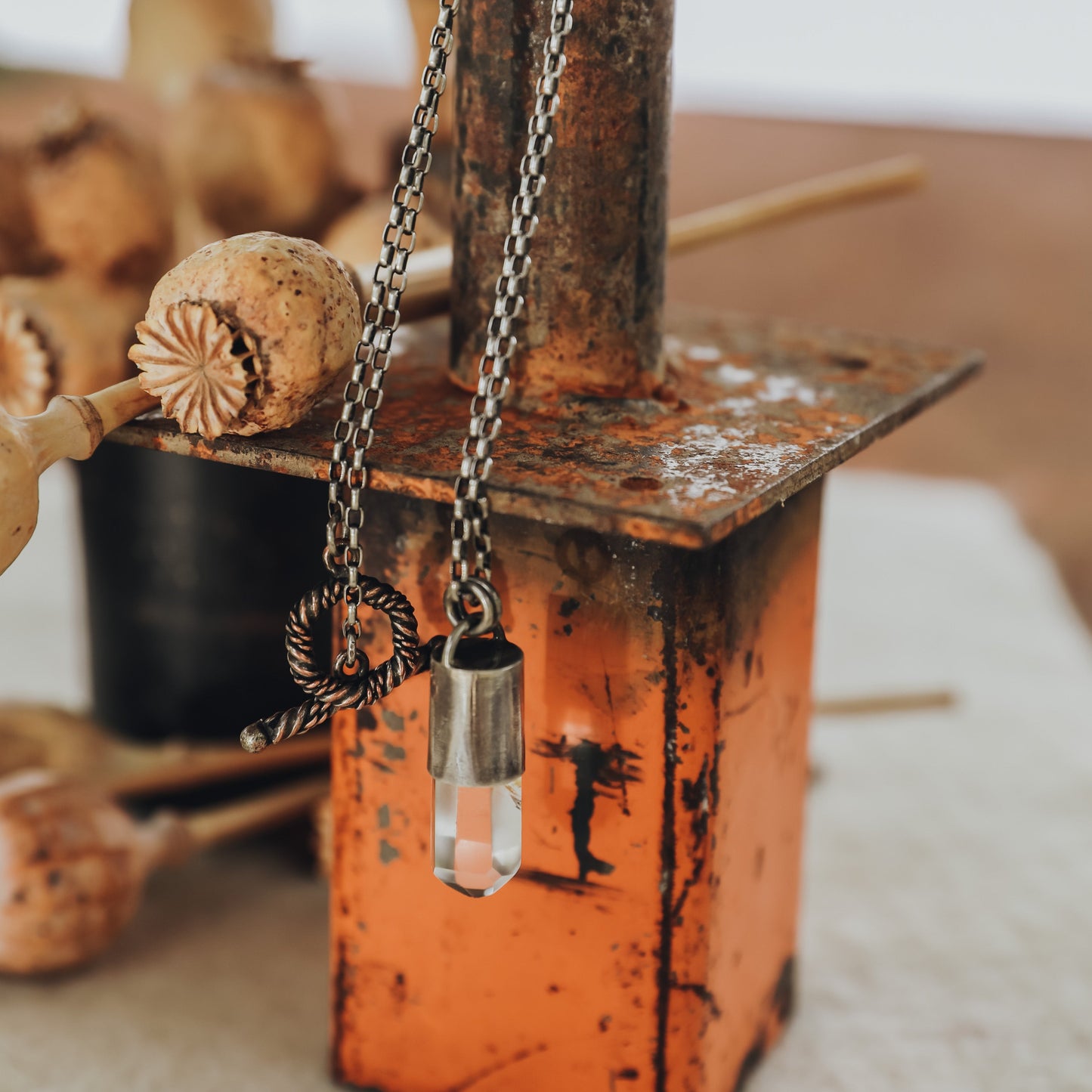 Phantom Quartz Necklace