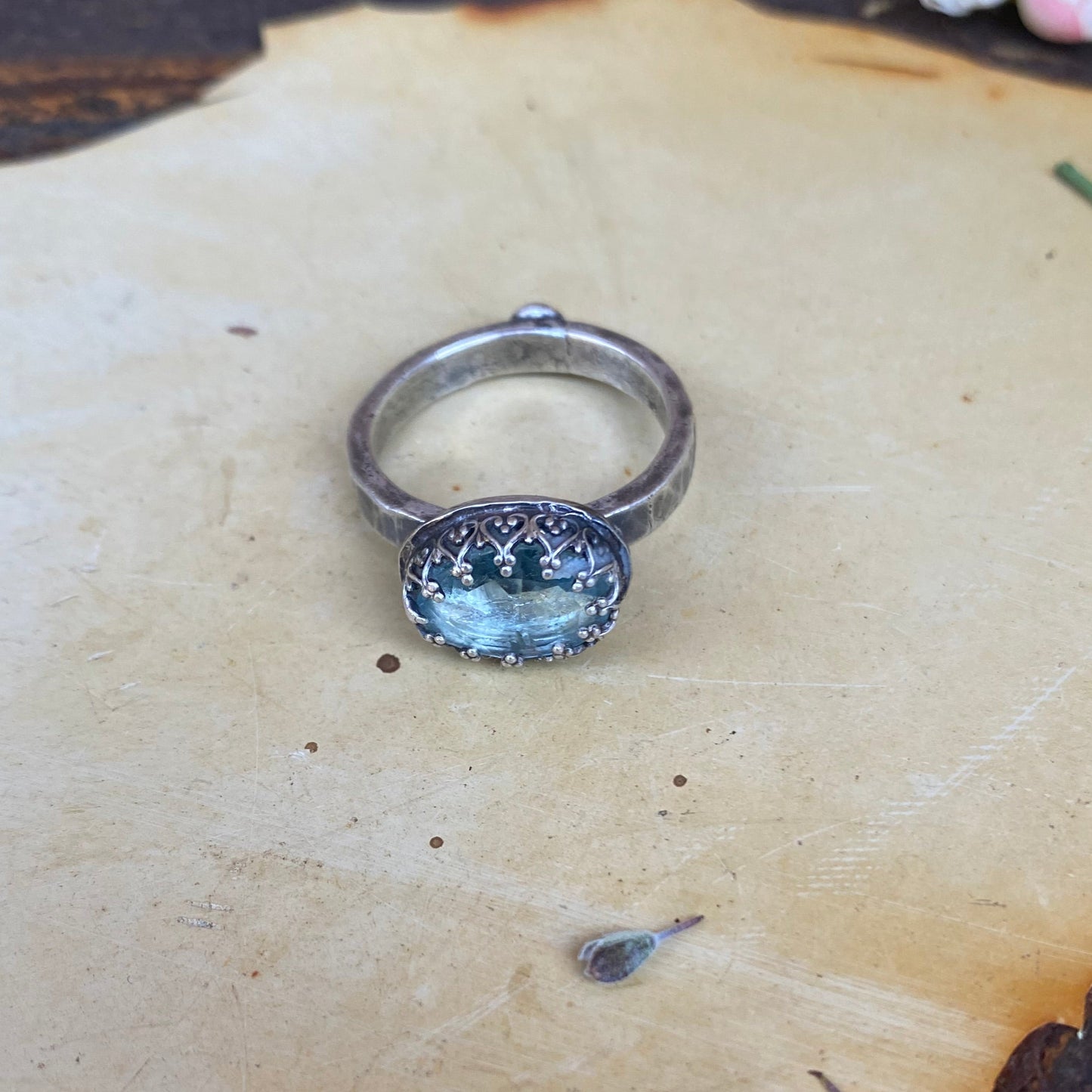 Faceted Aquamaine