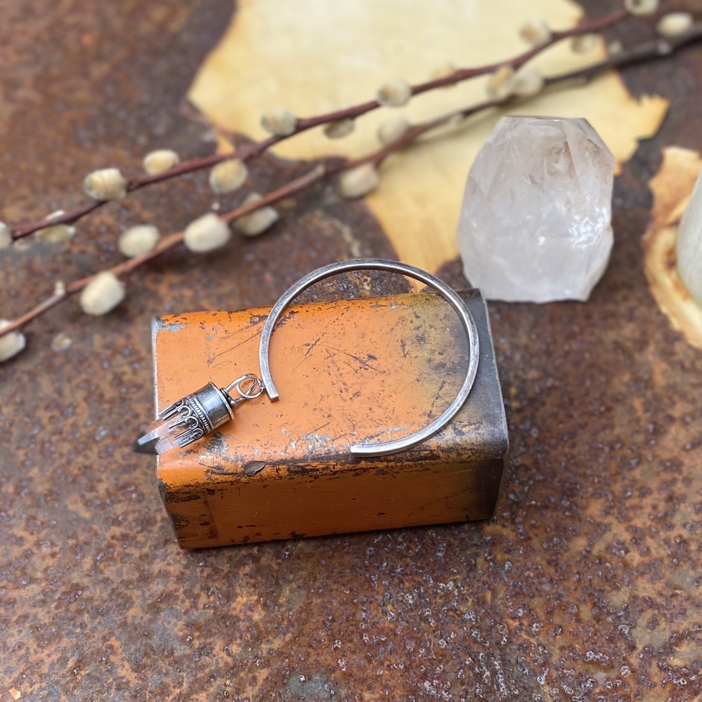 Arkansas Crystal Cuff