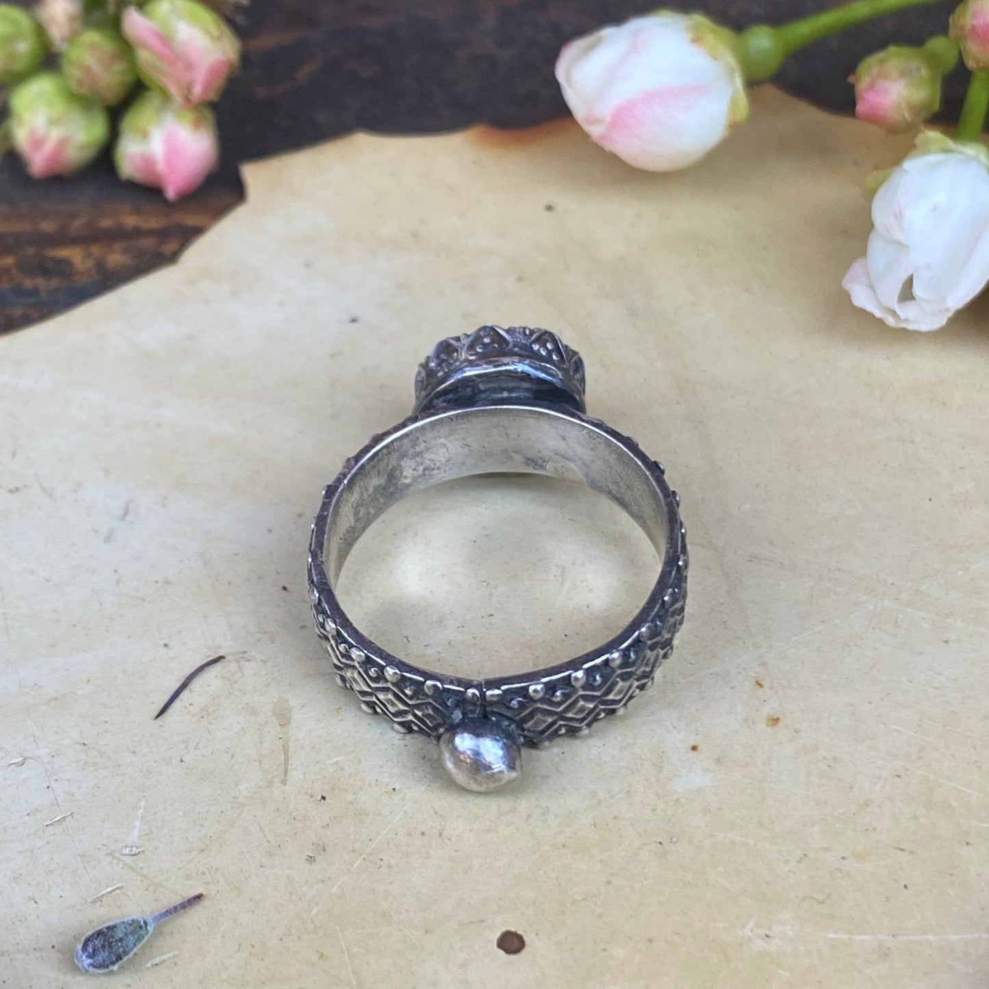 Fancy Rose Quartz Ring