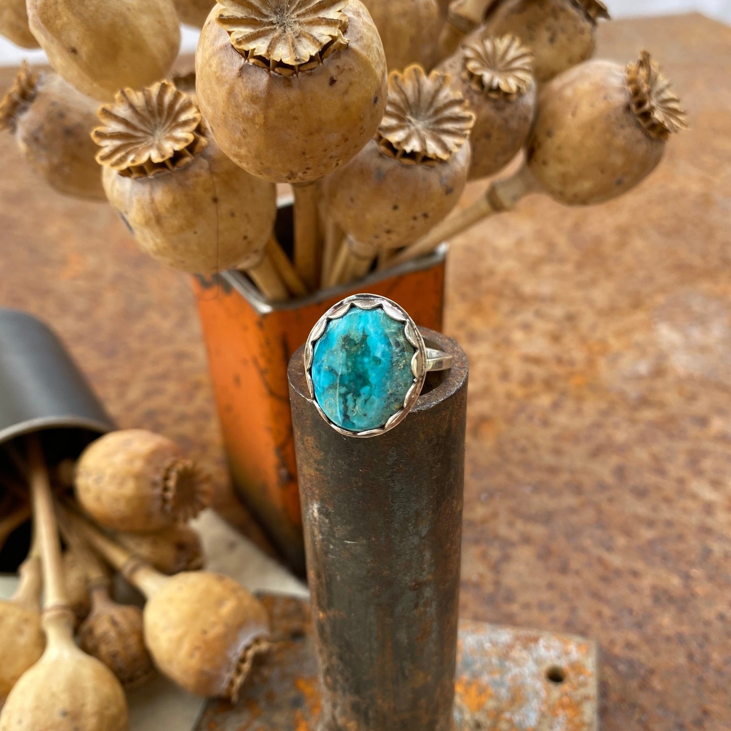 Turquoise Ring Round