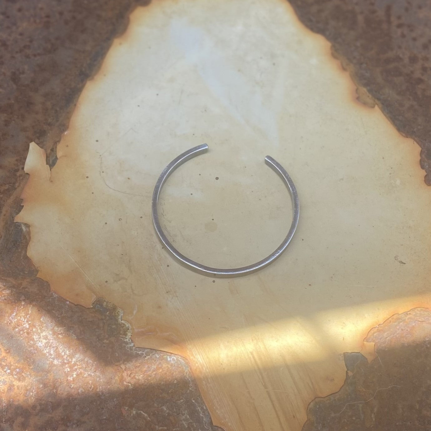 Plain Sterling Cuff