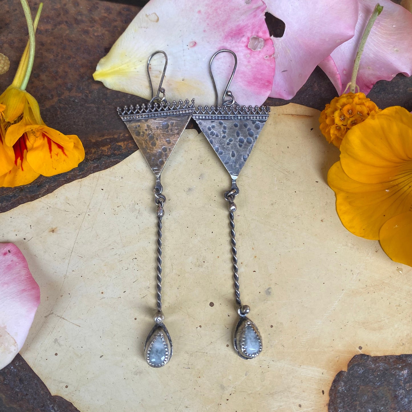 Aqua Earrings
