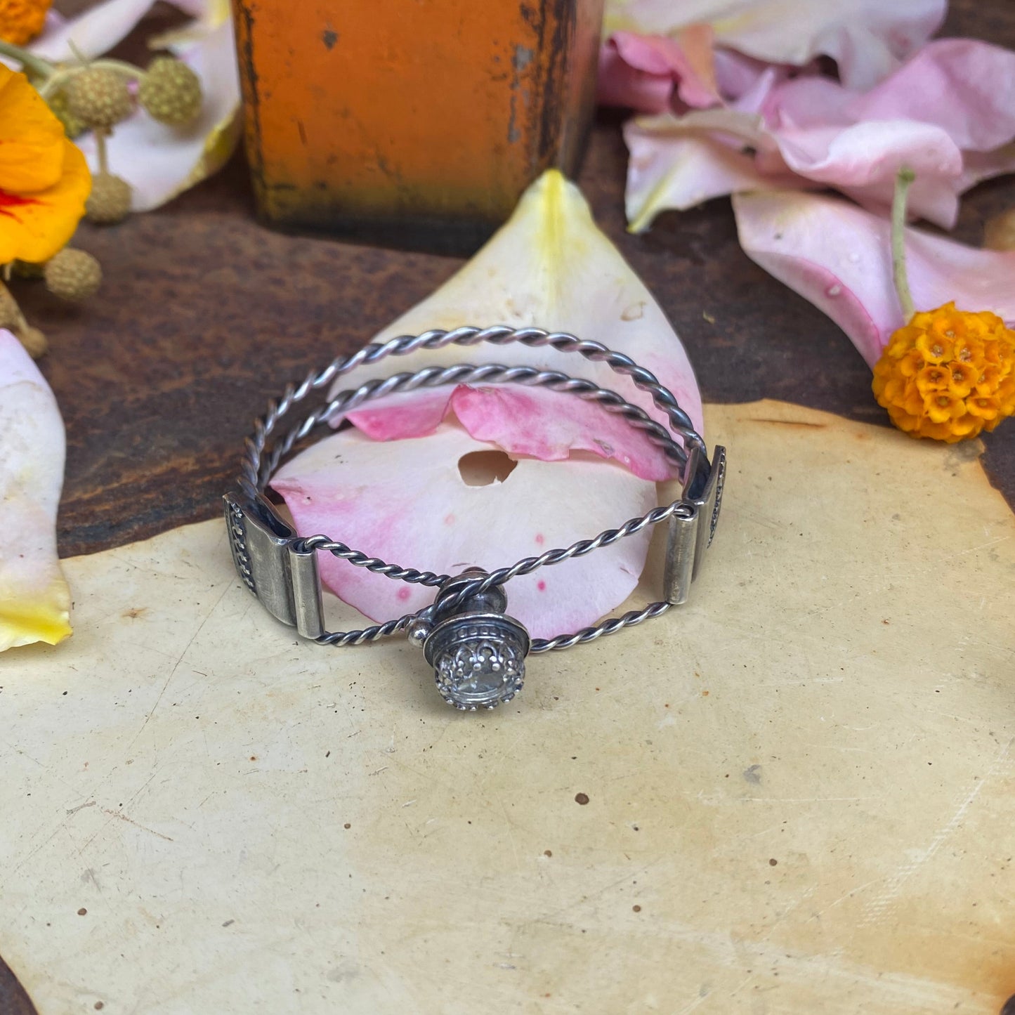 White Topaz Cuff