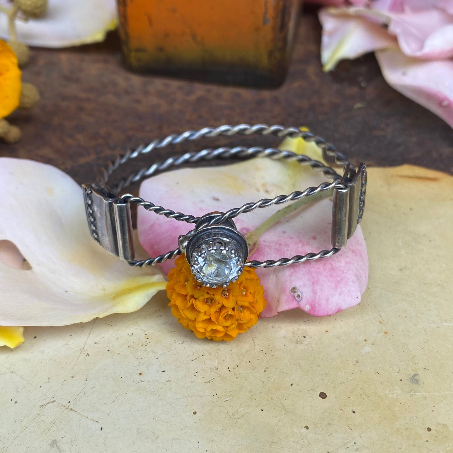 White Topaz Cuff