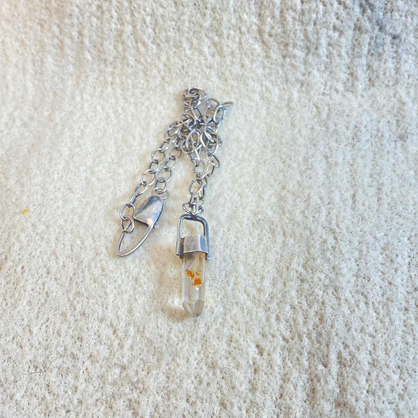 Angel Phantom Quartz Necklace