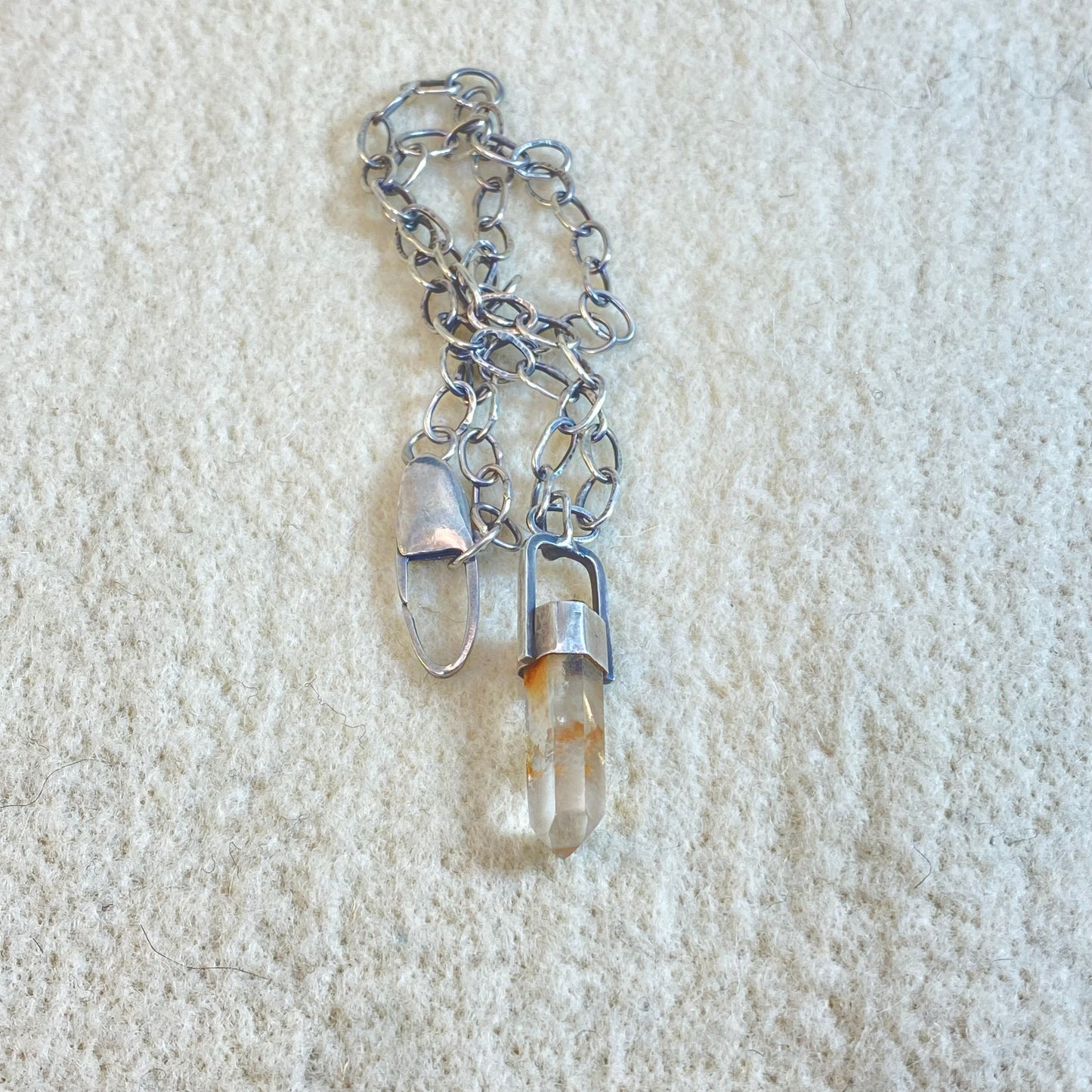 Angel Phantom Quartz Talismans Necklace
