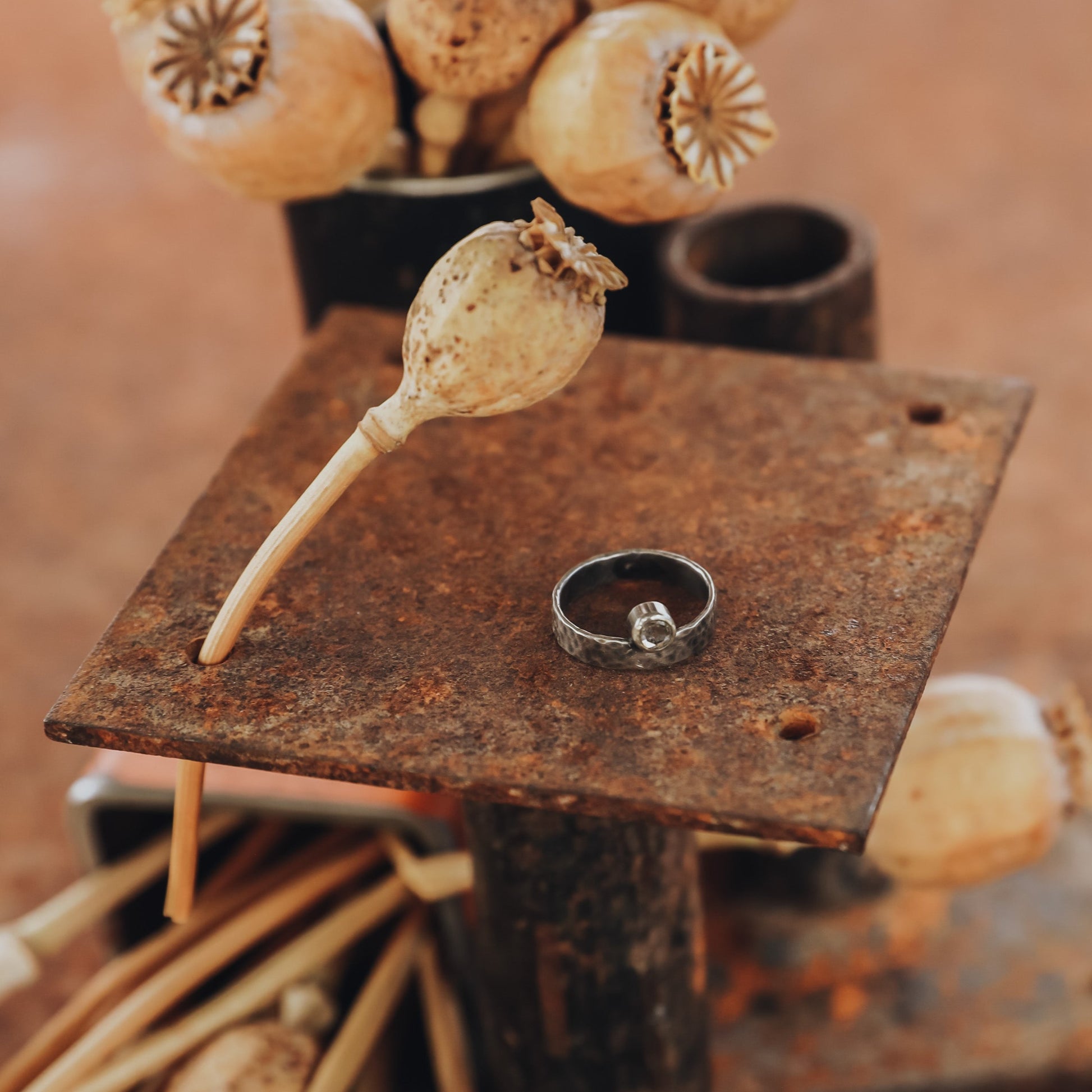 Tiny Topaz Ring