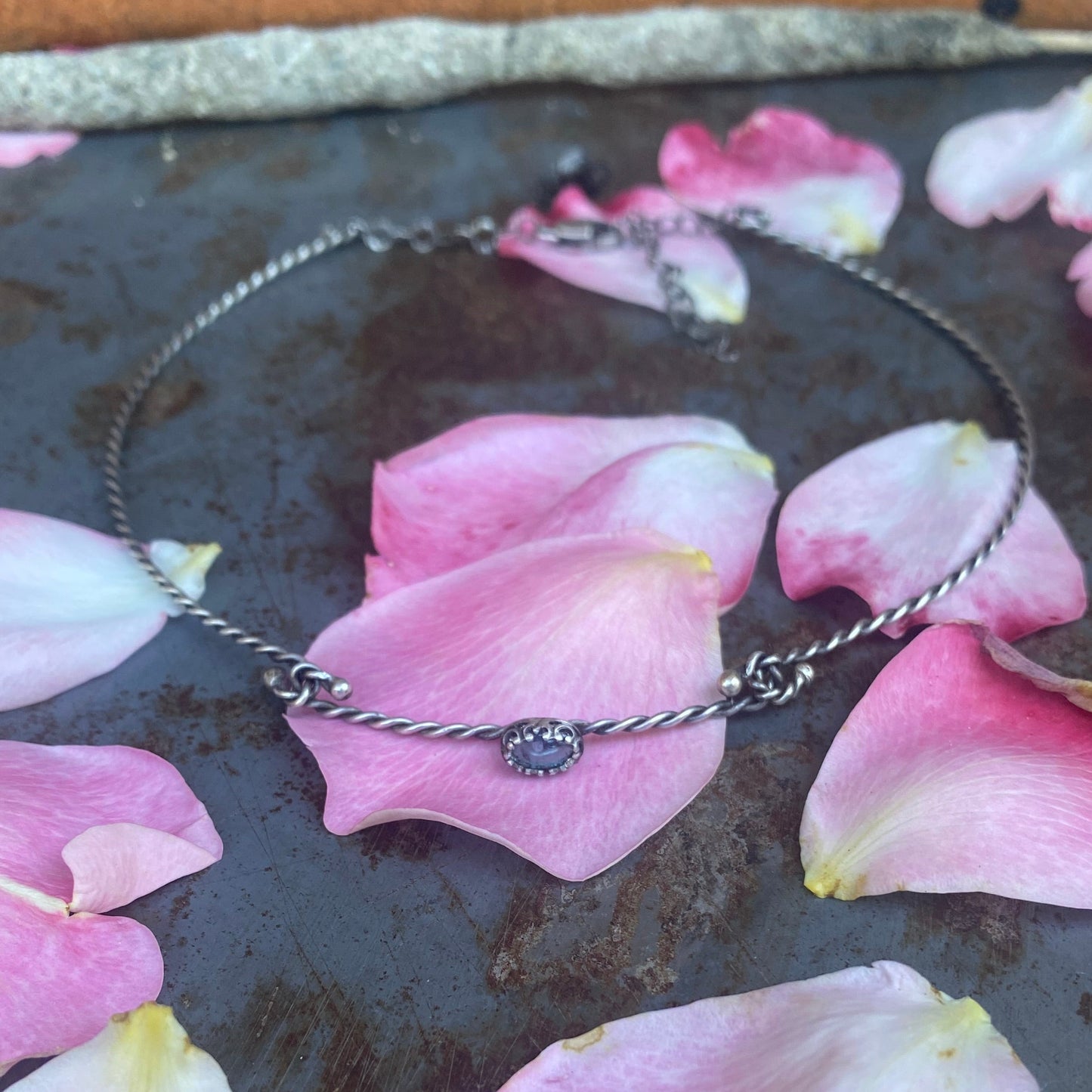 Kyanite Twisted Choker
