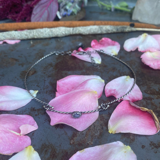 Kyanite Twisted Choker