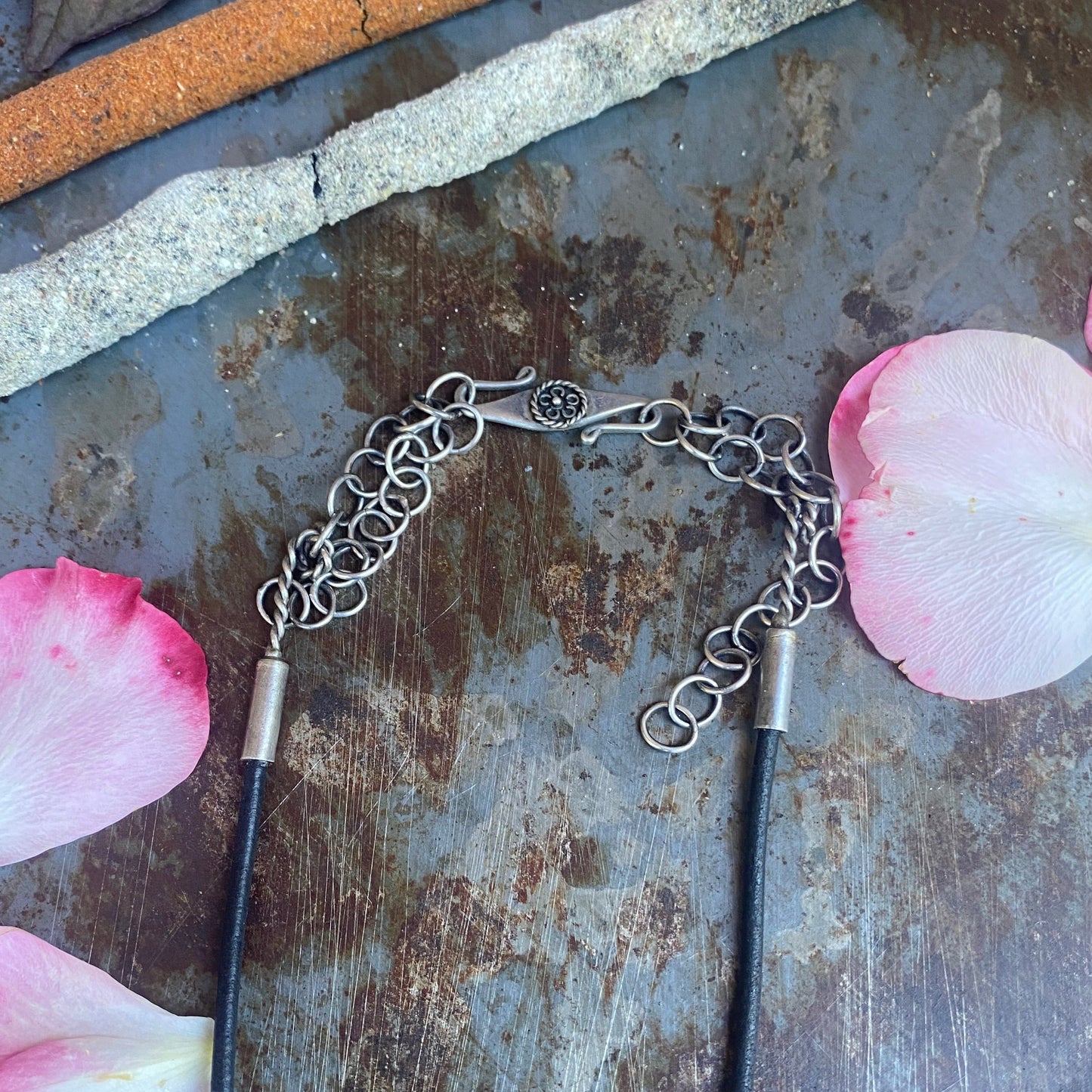 Raw Zambia Citrine Necklace