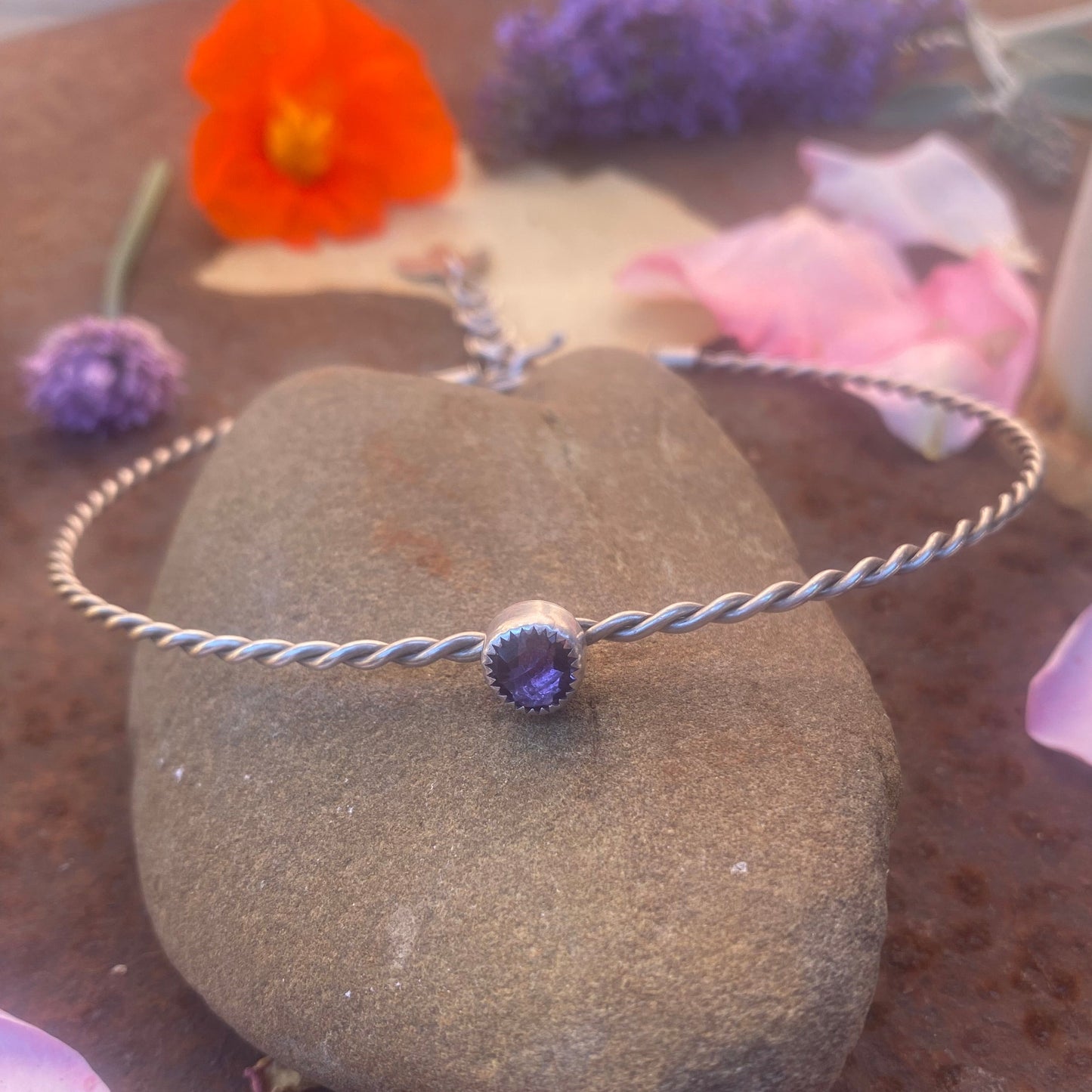 Amethyst Choker