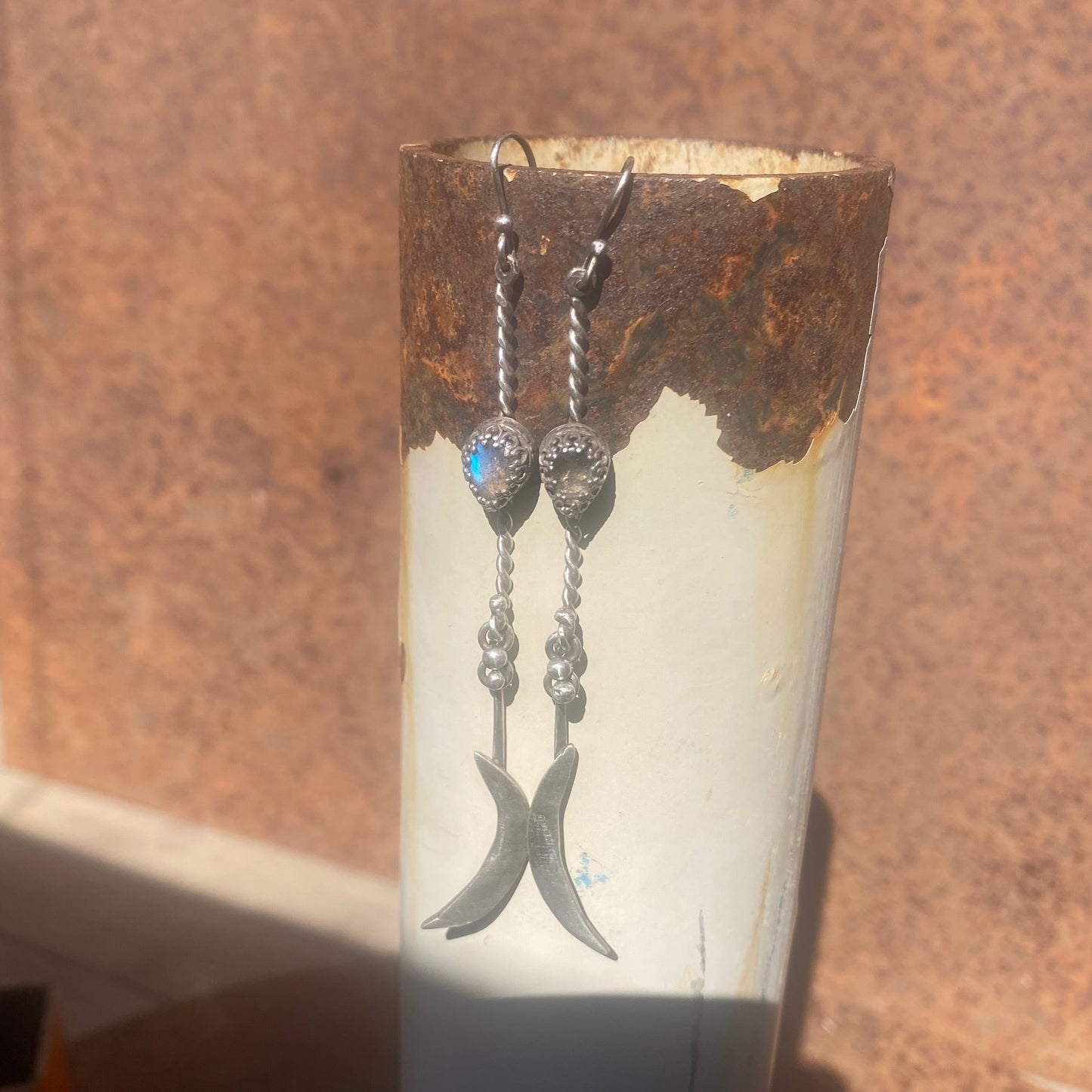 Labradorite Earrings