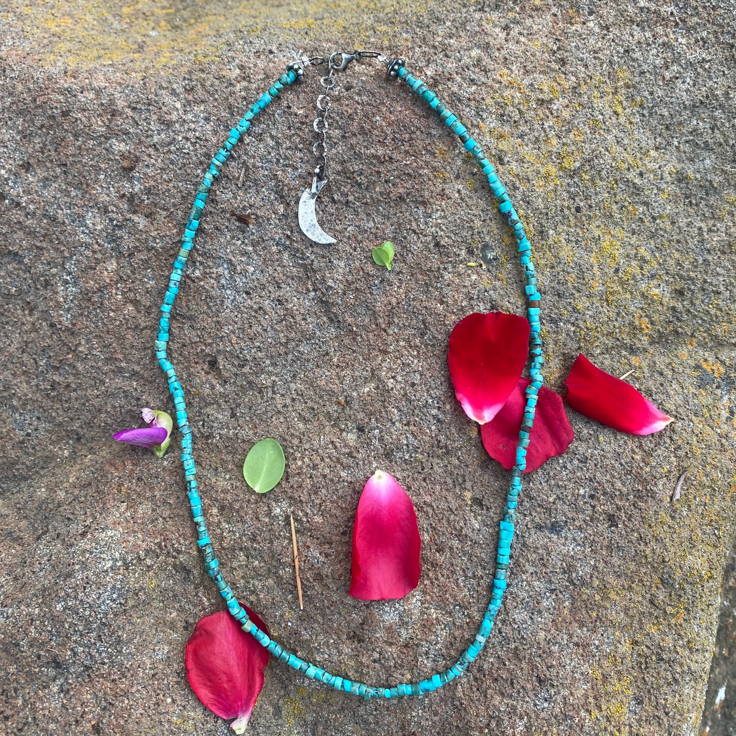 Mexican Turquoise Dainty Necklace
