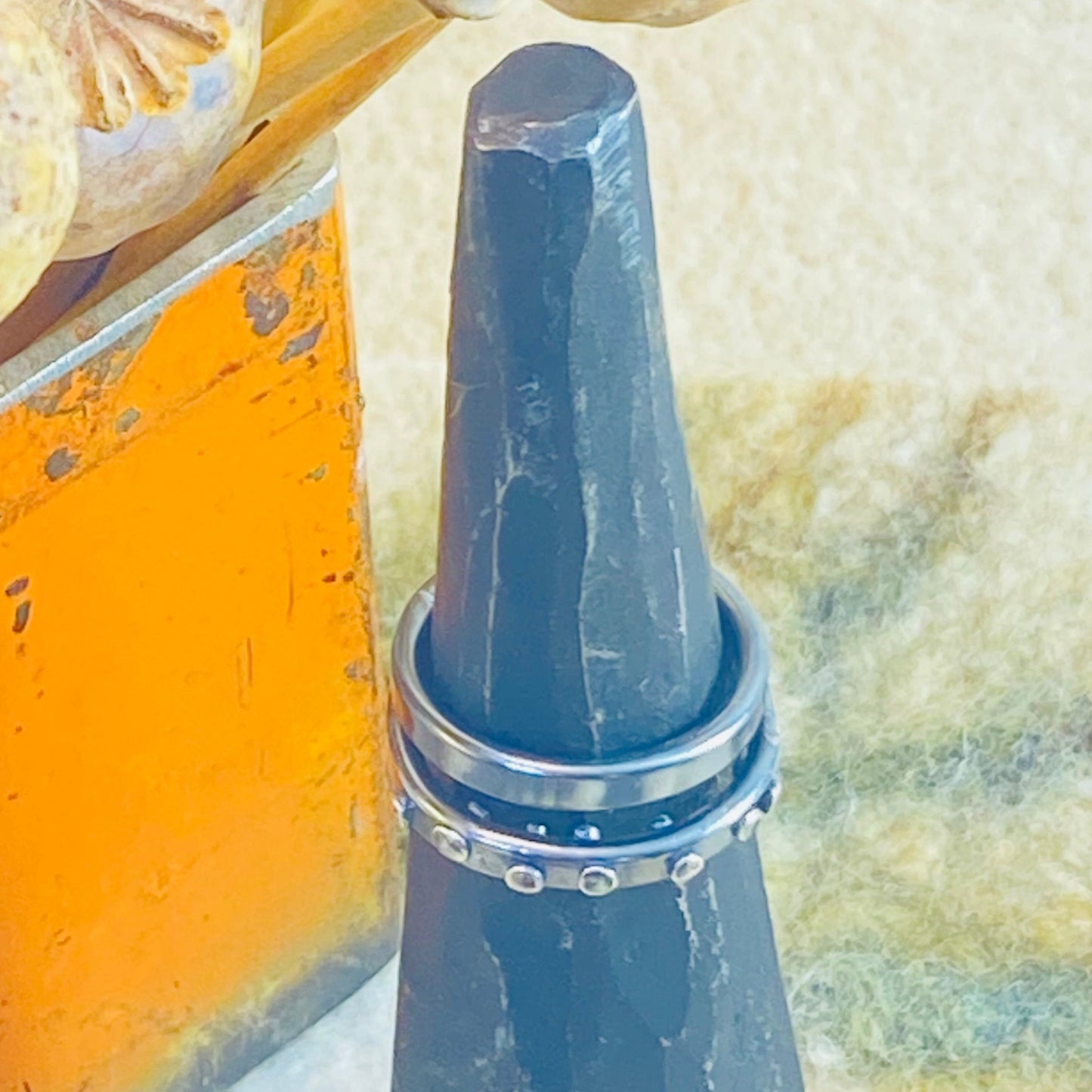 Mens Dot Ring