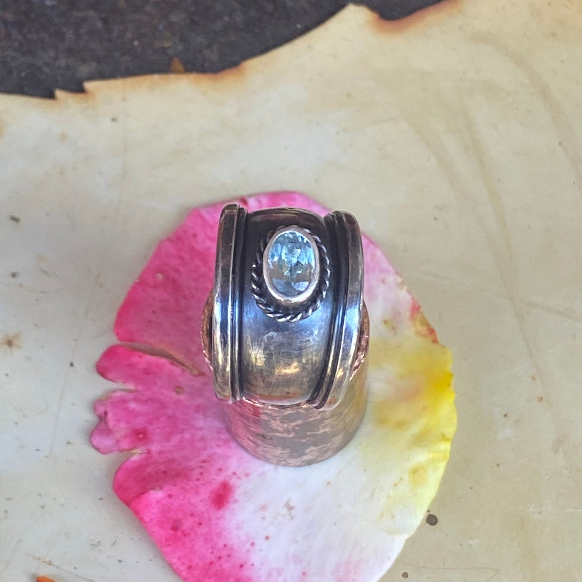 Aquamarine Ring