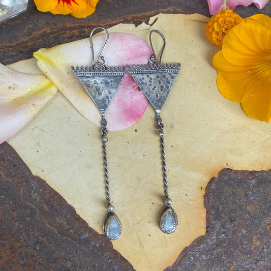Aqua Earrings