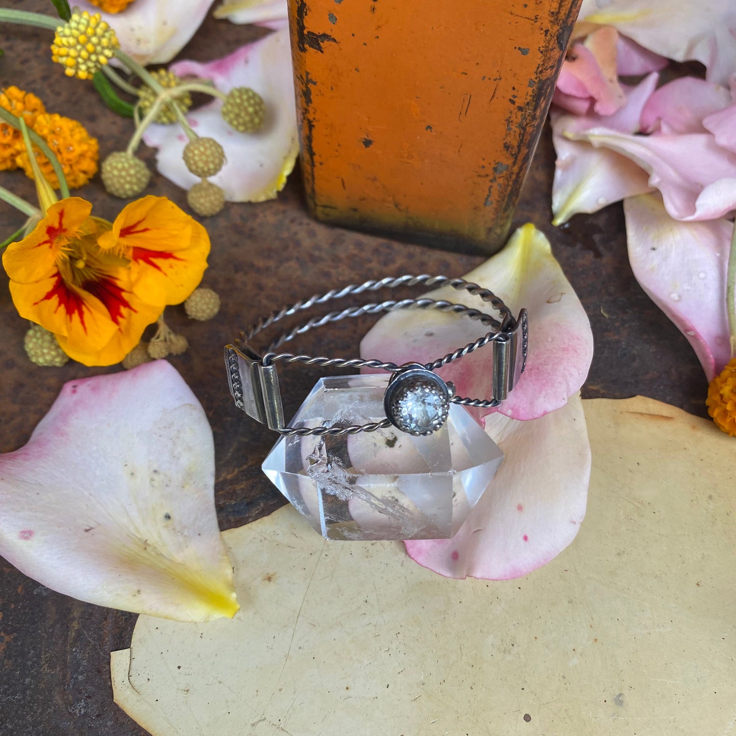 White Topaz Cuff