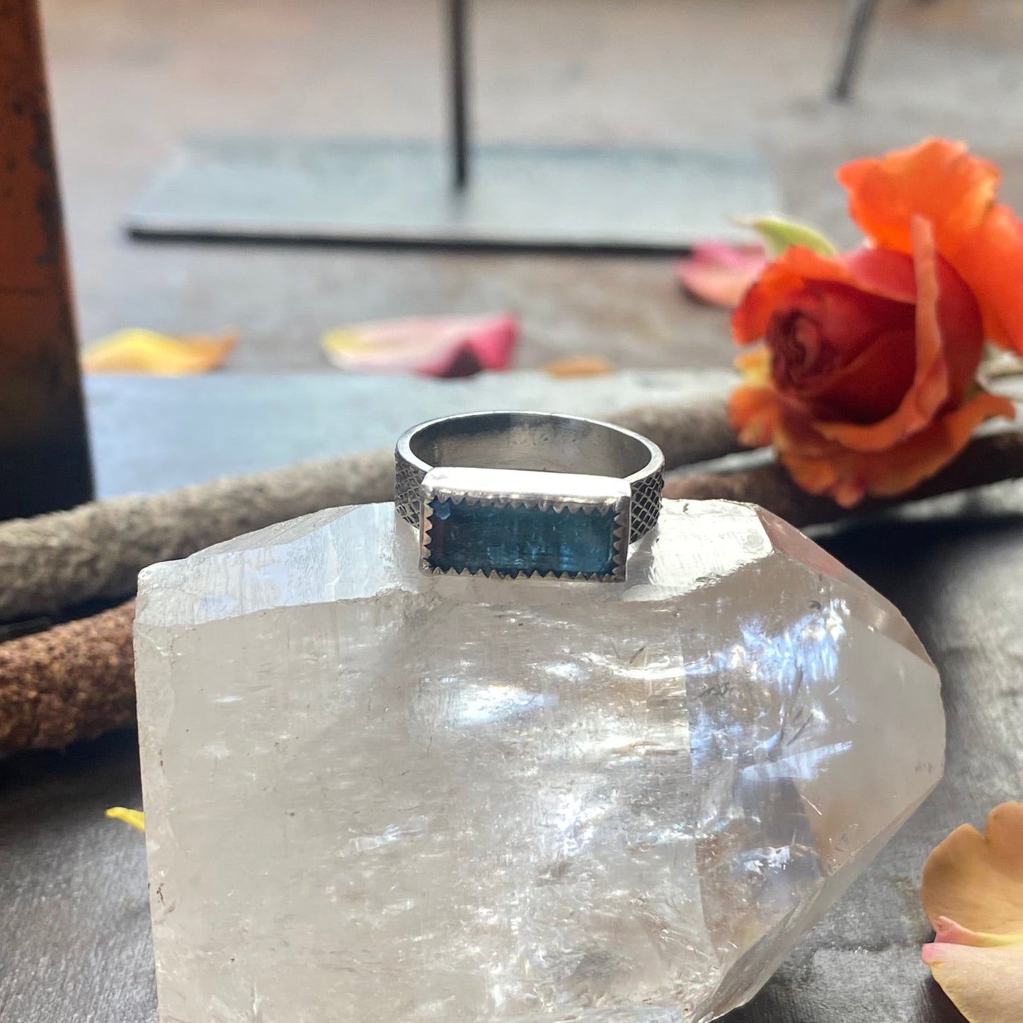 Kyanite Ring