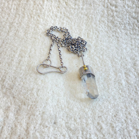 Phantom Quartz Talisman Necklace