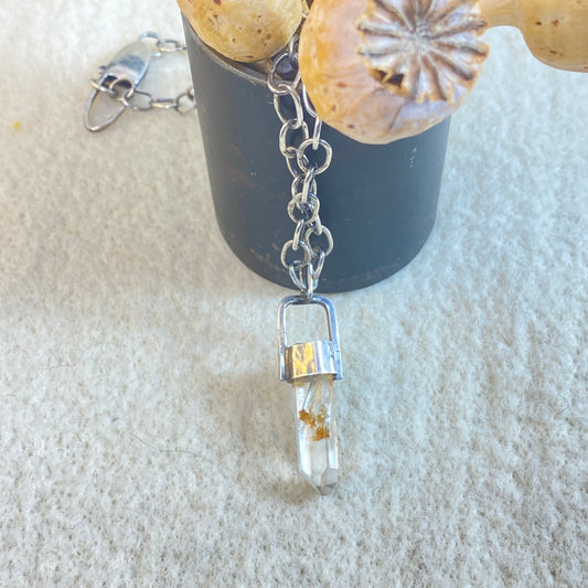 Angel Phantom Quartz Talismans Necklace